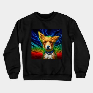 Neon Puppy Crewneck Sweatshirt